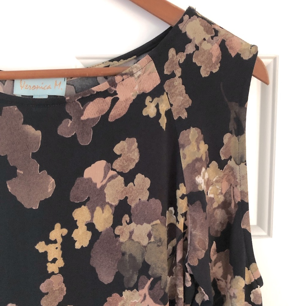 Floral cut-out dress from Veronica M.